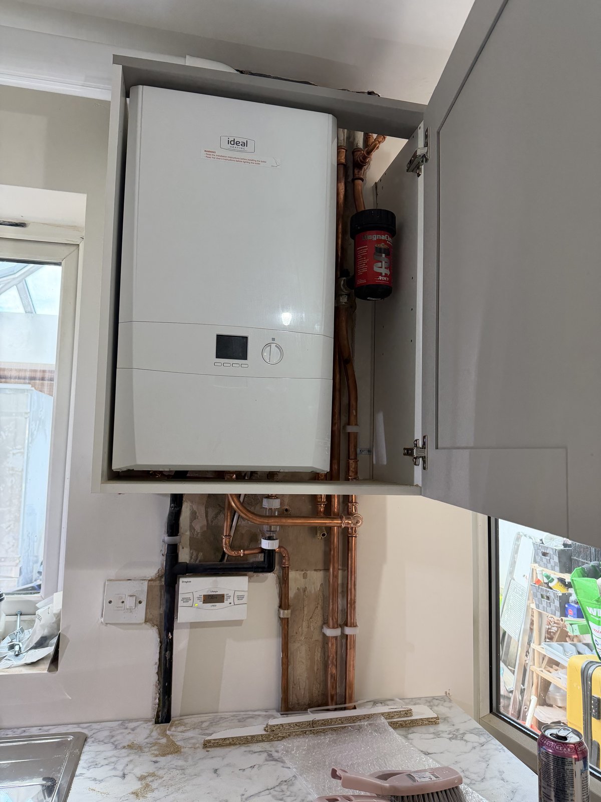 New combi boiler install in Essex